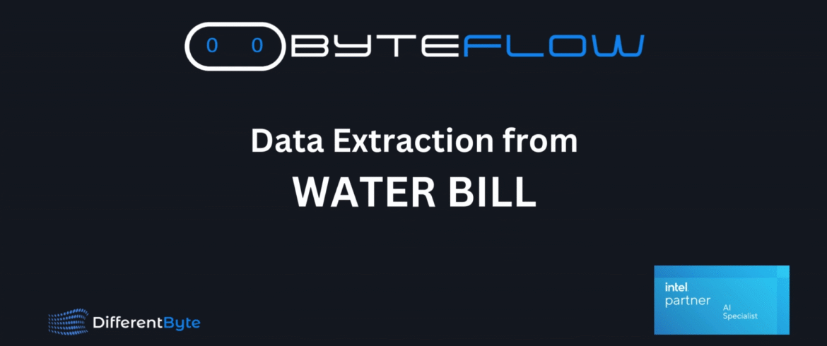 Use case: WATER BILL