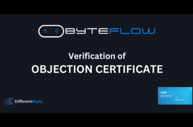Use case: OBJECTION CERTIFICATE