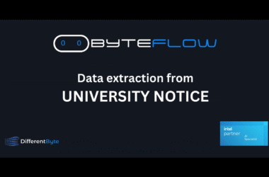 Use case: university notice