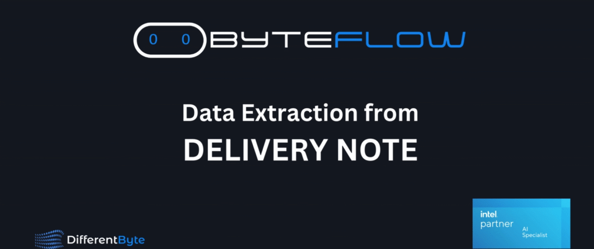Use case: Delivery note