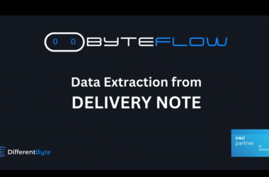 Use case: Delivery note