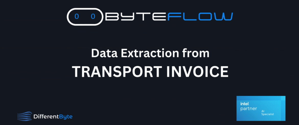 Use case: Transport invoice