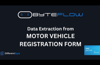 Use case: Motor vehicle registration form
