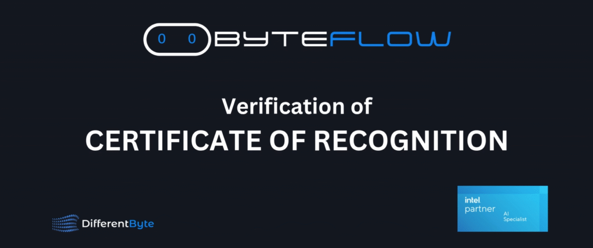 6. Certificate of recognition