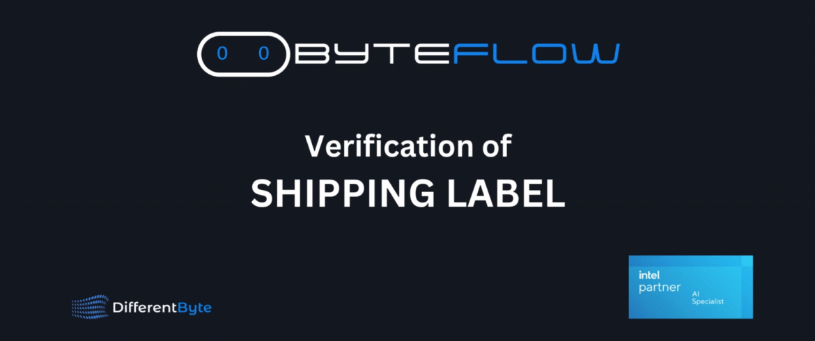 7. Shipping label